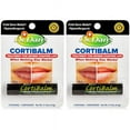 thumbnail image 1 of Dr. Dans CortiBalm Lip Balm Hypoallergenic Cool Sore Relief 0.14oz, 2-Pack, 1 of 5