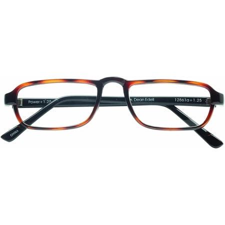 Dr. Dean Edell Classic Half-Eye Reader, 1.25, Tortoise