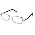 thumbnail image 1 of Dr. Dean Edell Premier Silver Metal Aviator with SH and DDE Case,  +1.25, 1 of 4