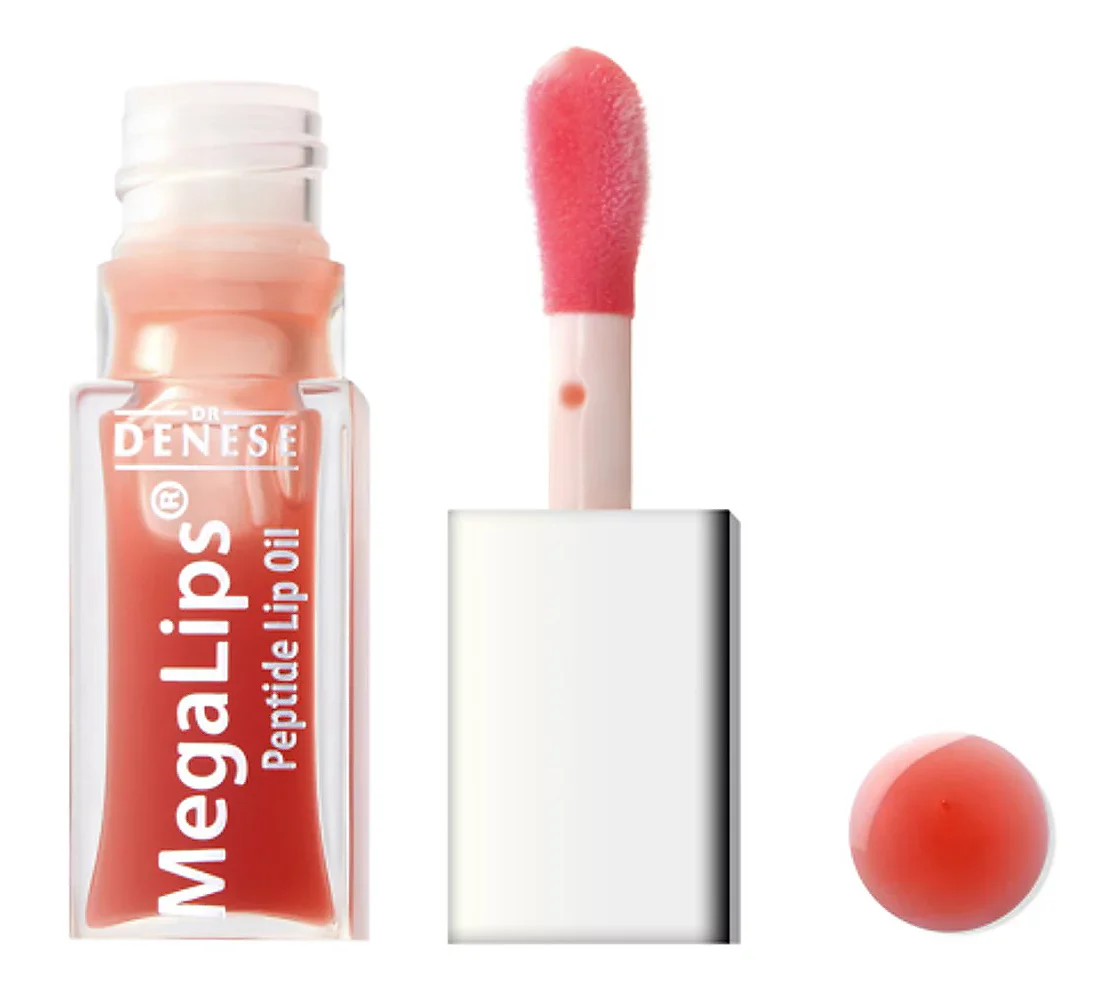 Dr Denese MegaLips Peptide Oil – Nude Peach 0.2 oz