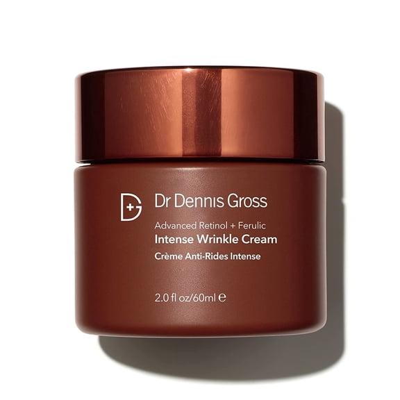 Dr Dennis Gross Renew + Replenish Advanced Retinol & Ferulic Intense Wrinkle Cream For Dry & Aging Skin 2 oz