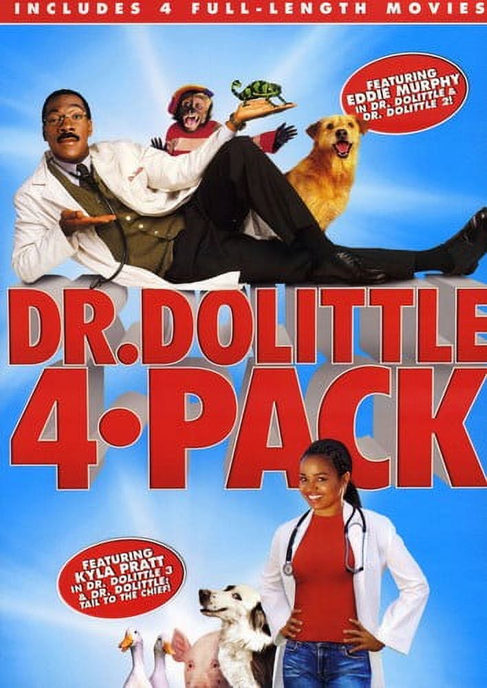 Dr. Dolittle 4-Pack (DVD), Disney, Comedy
