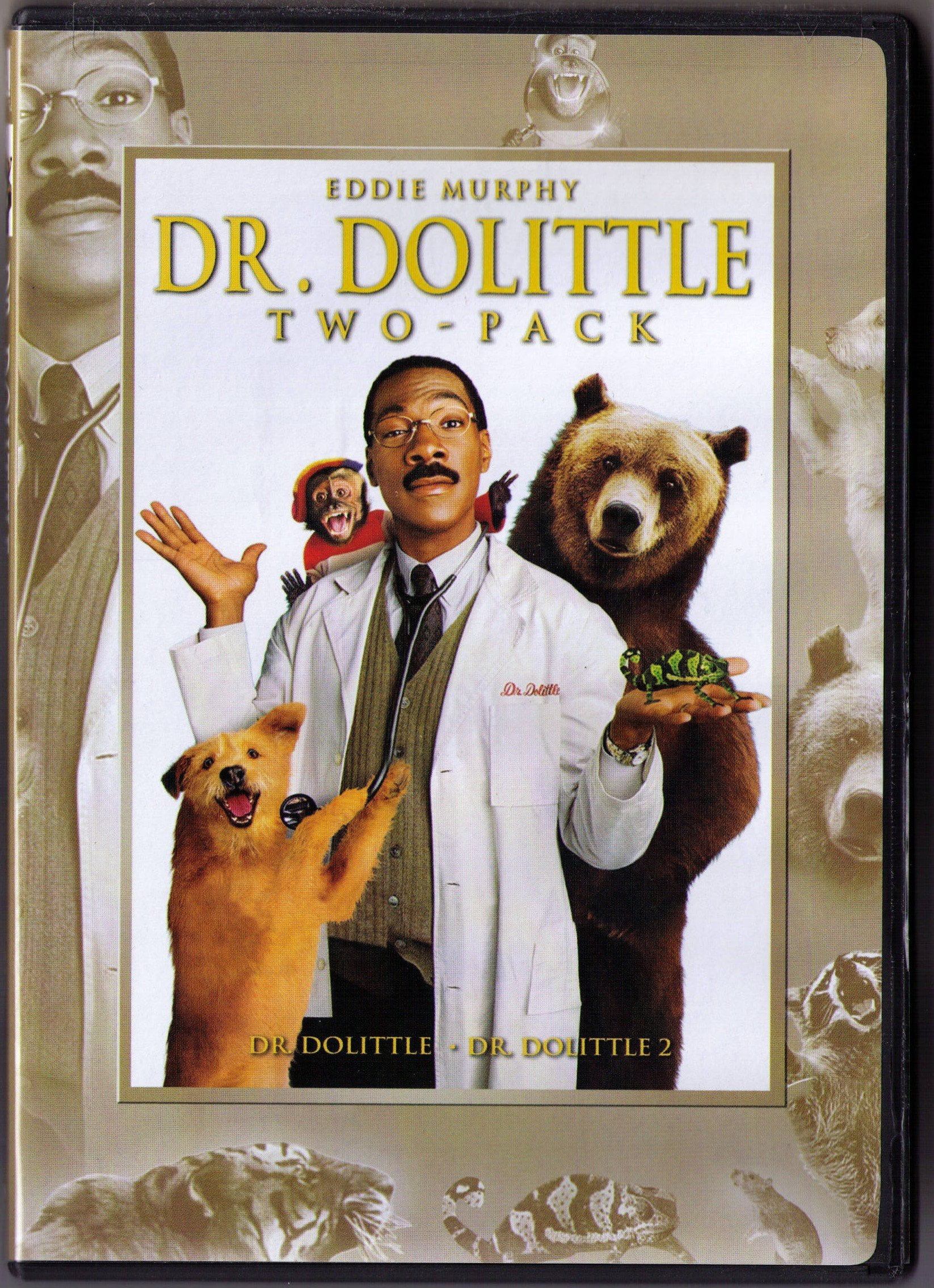 Dr. Dolittle  & Dr. Dolittle 2 (DVD, 2007, 2-Disc Set) NEW