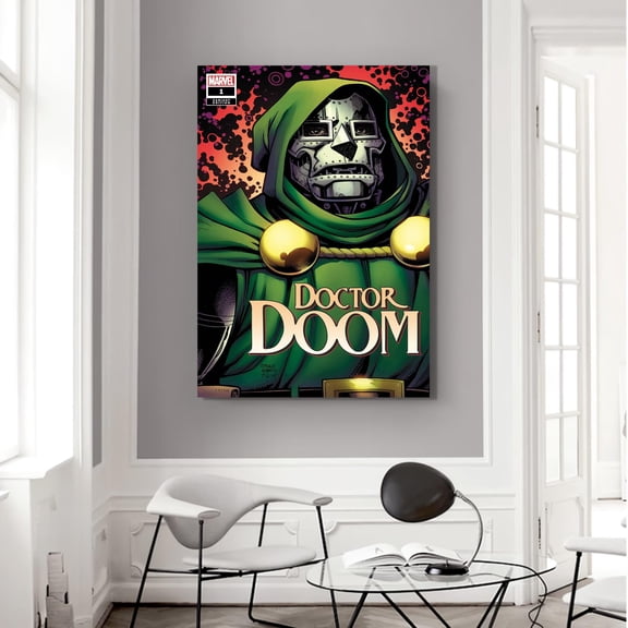 Dr Doom Comic Cover Art Super Hero Wall Decor poster Wall Art Decor 8x12 UNFRAMED