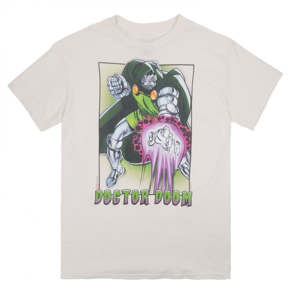 Dr. Doom Energy Manipulation Print T-Shirt-Large
