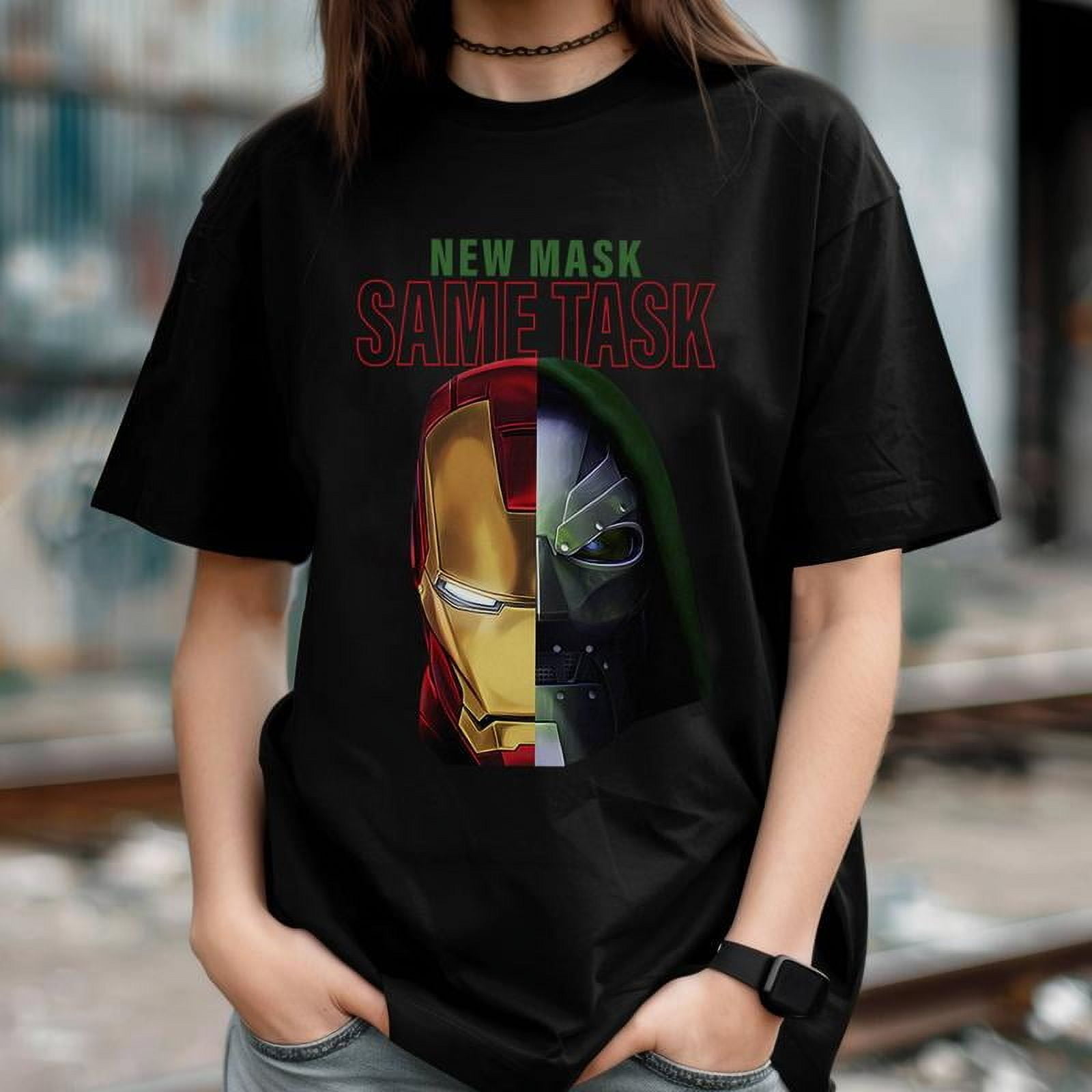 Dr Doom and Iron Man Mask . New Mask Old Task. Dr Doom Robert