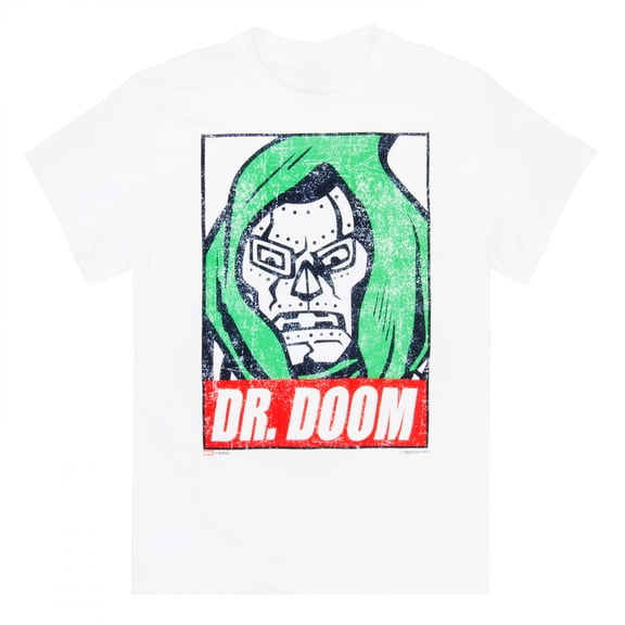 Dr. Doom Supreme Logo T-Shirt-Large