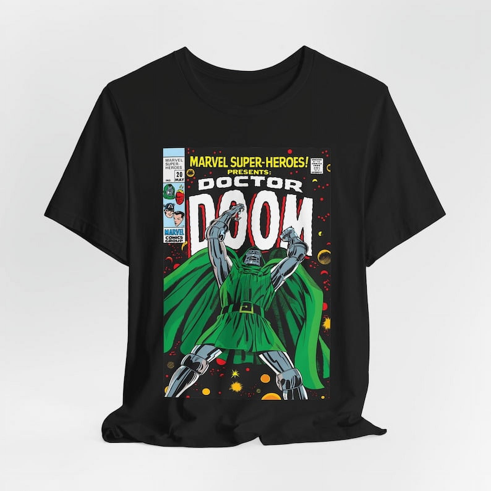 Dr. Doom T-Shirt, Comic T-Shirt, Unisex, Vintage T-Shirt Dr. Doom T-Shirt, Comic T-Shirt, Unisex, Vintage T-Shirt