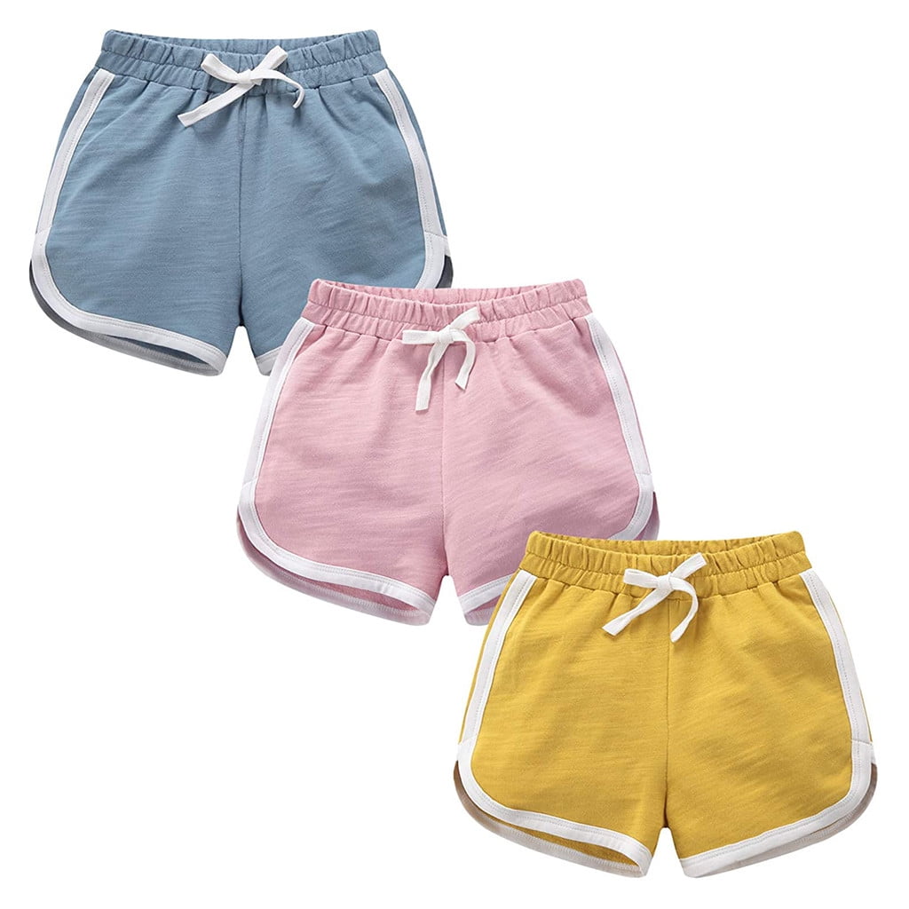 Dr.Eam 3Pc Children Kids Baby Girls Boys Beach Shorts Striped Pants ...