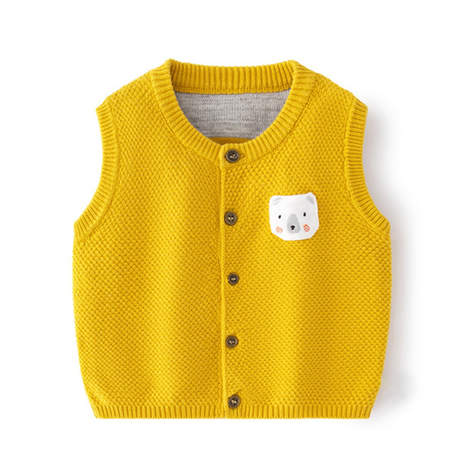 Dr.Eam Children'S Vest Girls Plush Inner Wear Fall And Winter Baby Vest