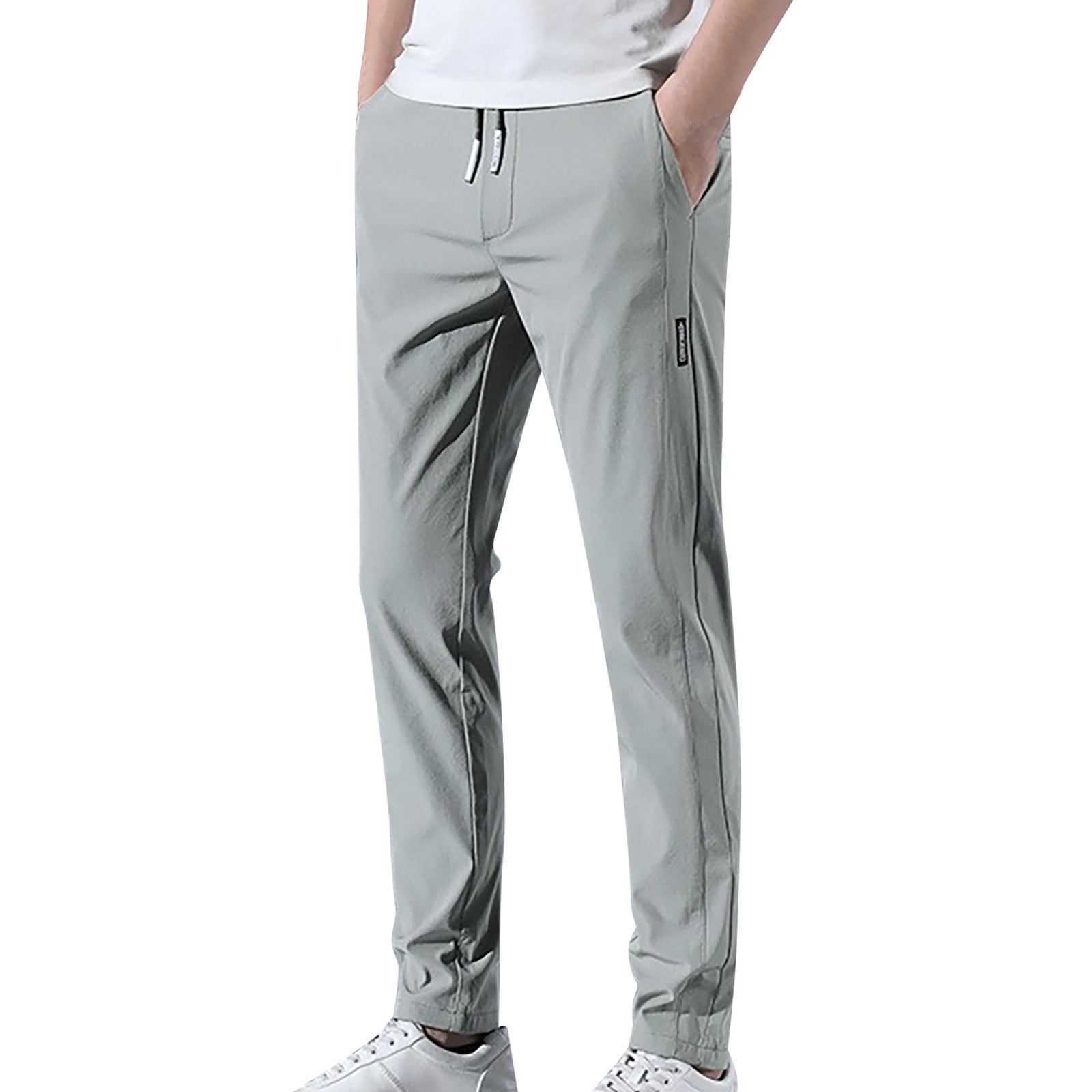 Dr.Eam Men Pants With Deep Pets Loose Fit Casual Jogging Trousers For ...