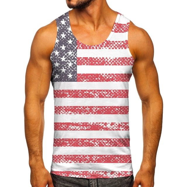 Dr.Eam Mens Adult Tees Blousesfashion Spring Summer Casual Sleeveless O ...