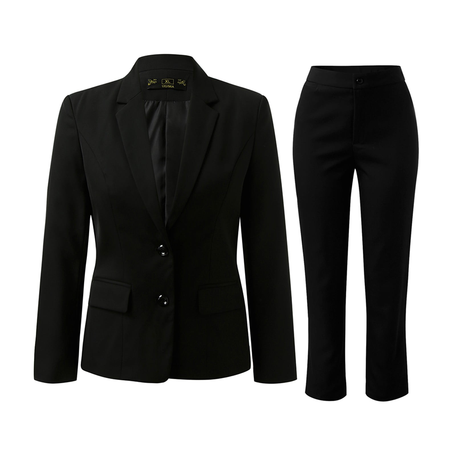 Plus size pant suits for work deals