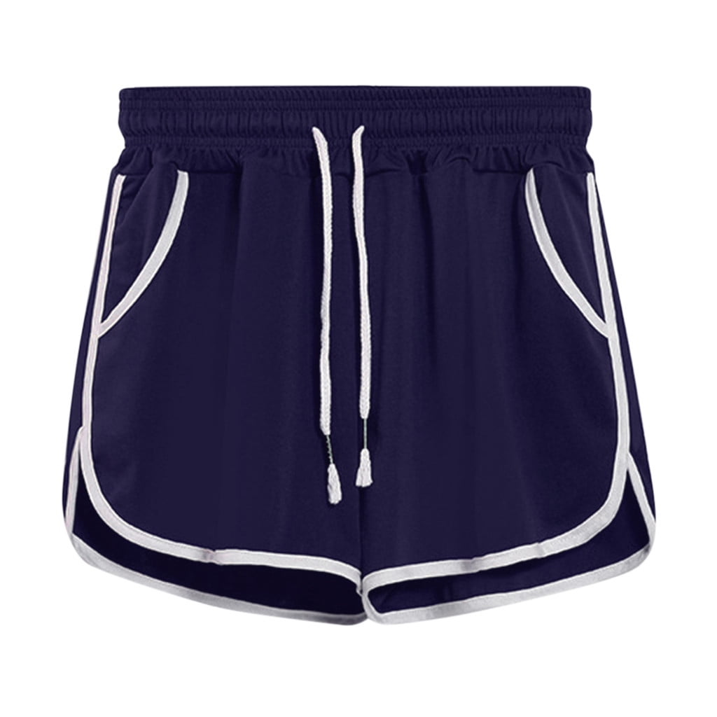 Dr.Eam Yoga Pants Womens Mini Short Pants Mini Short Pantss Drawstring Shorts Running Workout