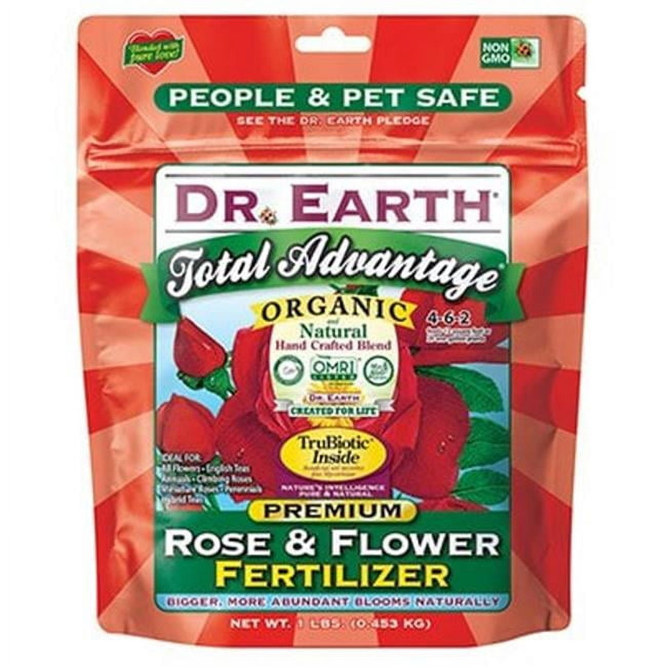 Dr Earth 1 lb Rose & Flower Fertilizer