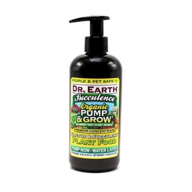 Dr Earth 16 oz Organic Pump & Grow Succulence Cactus & Succulent Plant