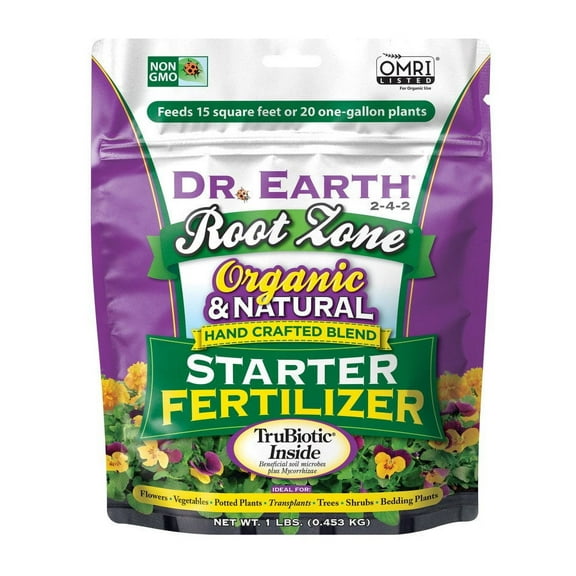 Dr. Earth Organic & Natural MINI's Root Zone Starter Fertilizer, 1 lb
