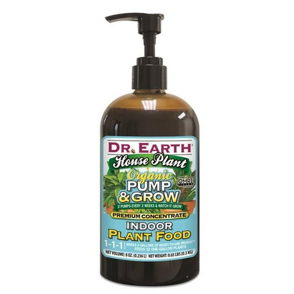 Dr. Earth  8 oz Pump & Grow Liquid Concentrate Organic Plant Food