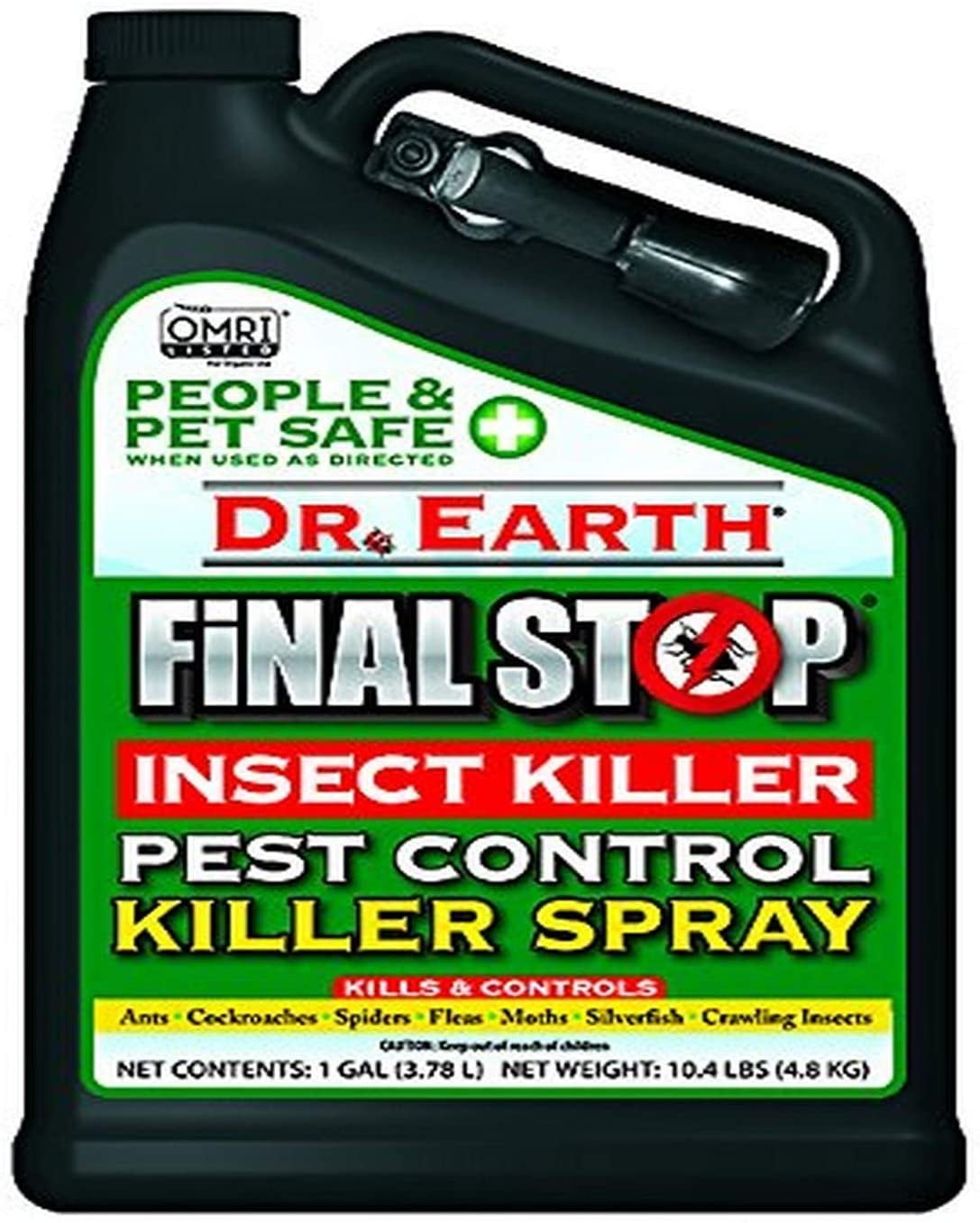 Dr. Earth Final Stop Pest Control Killer Spray 1 Gallon RTU 