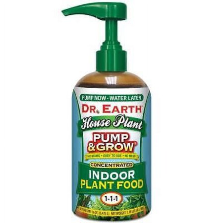 Dr. Earth House plants Natural Fertilizer, 8 oz