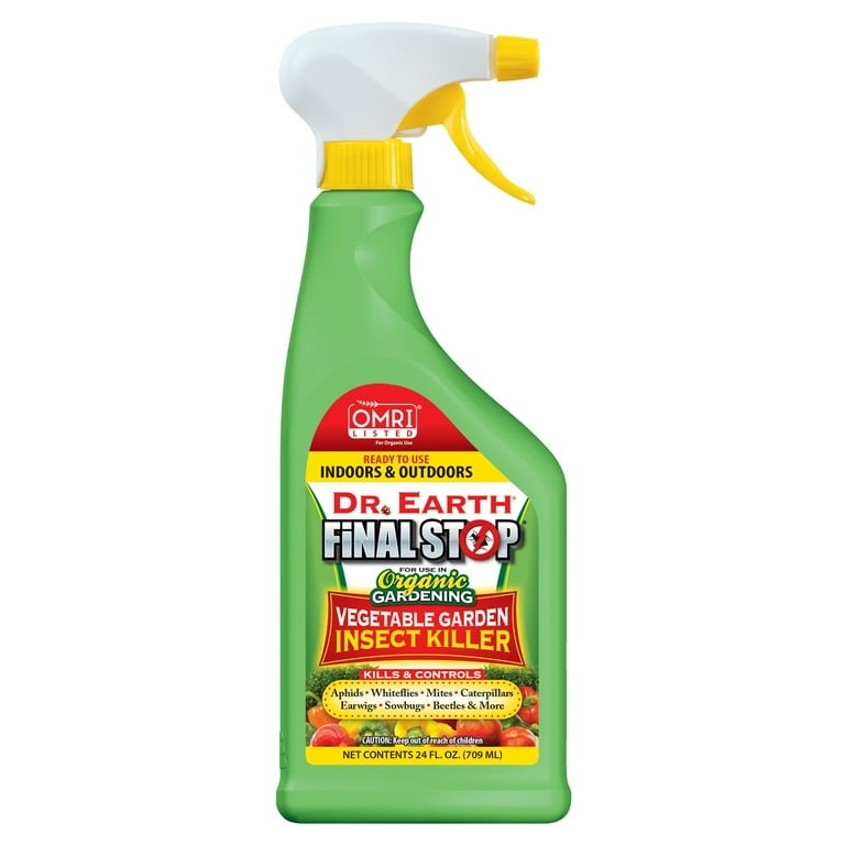 Dr. Earth Final Stop Vegetable Garden Organic Liquid Insect Killer 24 oz