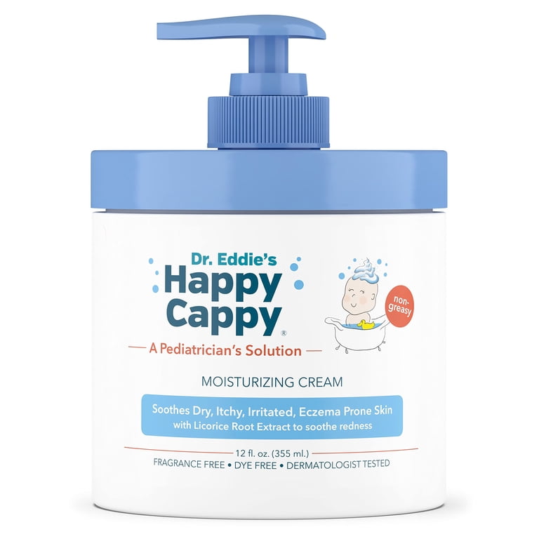 Happy Cappy, Moisturizing Eczema Cream for Babies, 12 oz - Walmart.com
