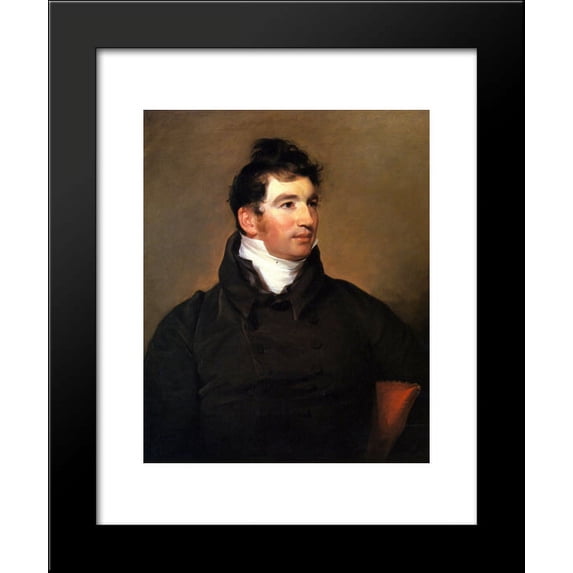 Dr. Edward Hudson 20x24 Framed Art Print by Thomas Sully