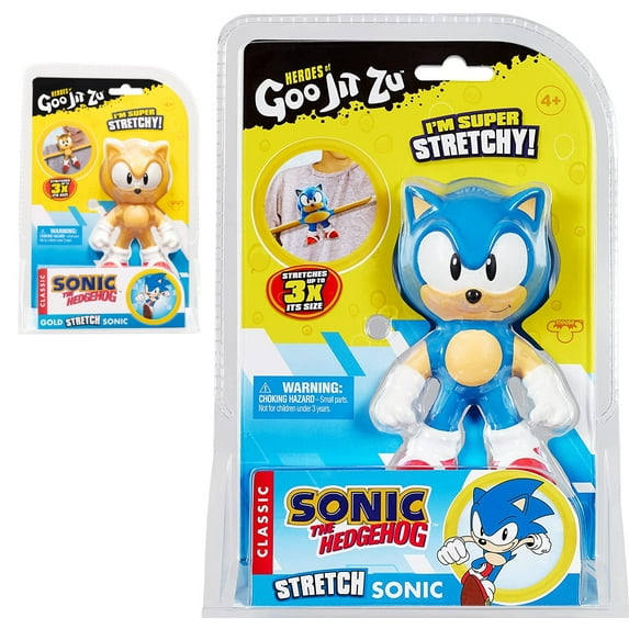 Heroes of Goo Jit Zu Sonic the Hedgehog Gold Sonic Action Figure