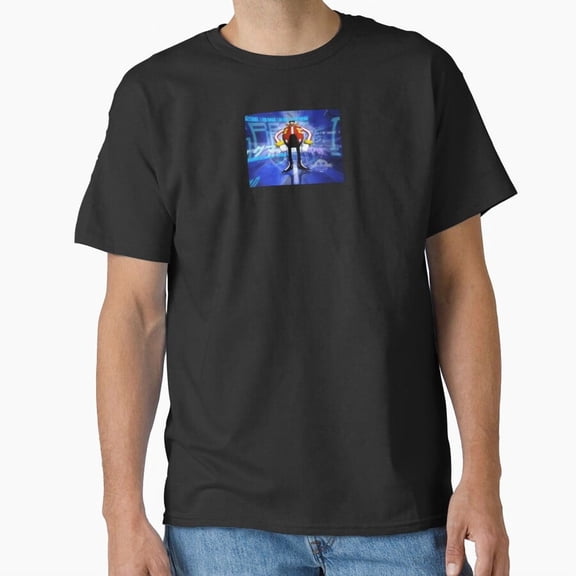 Dr Eggman Shadow Hedgehog Retro Gamer Villain Inspired Art Unisex T-Shirt up to size 5XL