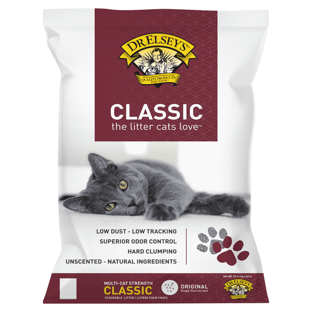 Dr. Elsey's Precious Cat Classic MultiCat Clumping Unscented Clay Cat