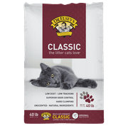 Dr. Elsey's Precious Cat Classic Multi-Cat Clumping Unscented Clay Cat Litter, 40lb Bag