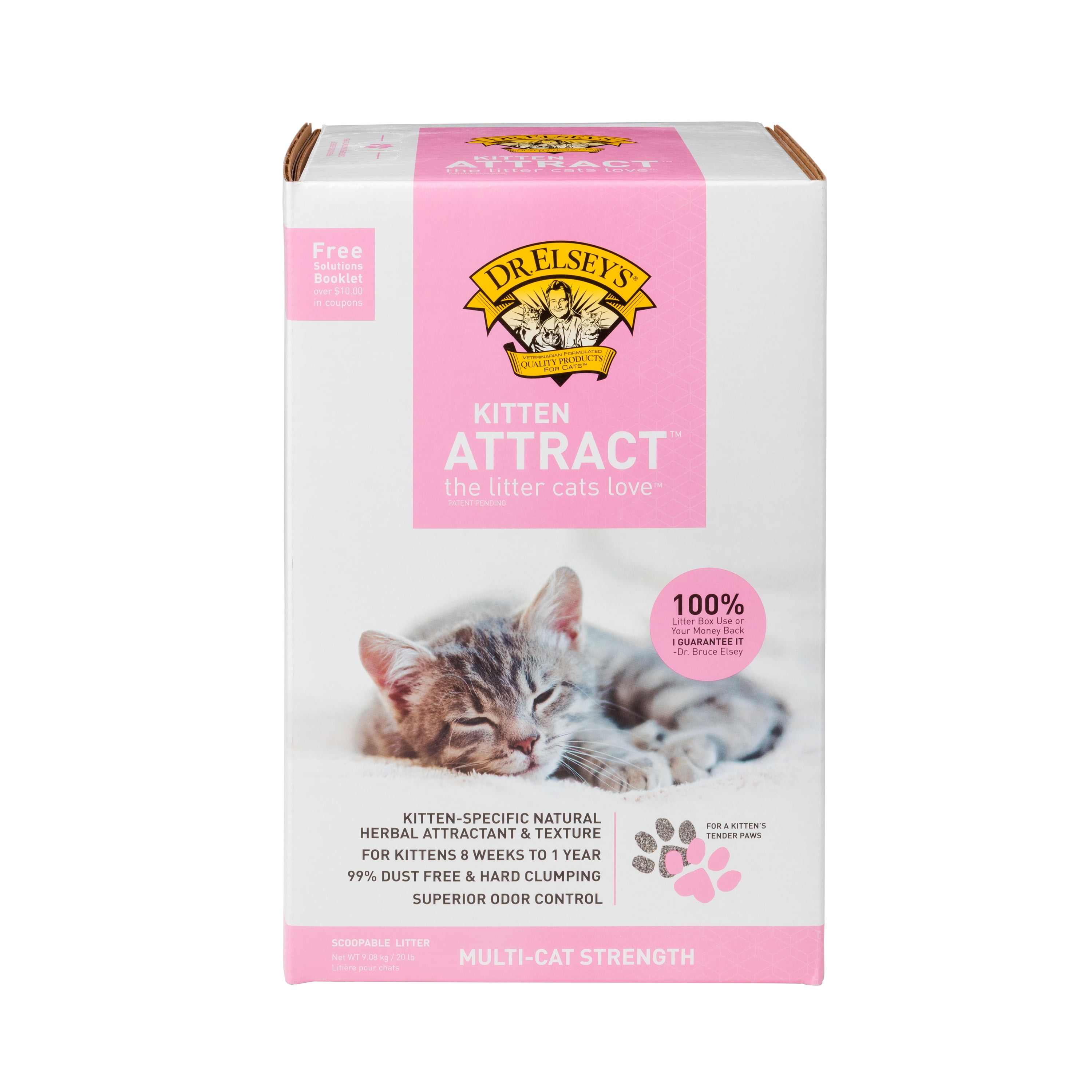 Dr. Elsey's Kitten Attract® Cat Litter - the litter cats love™
