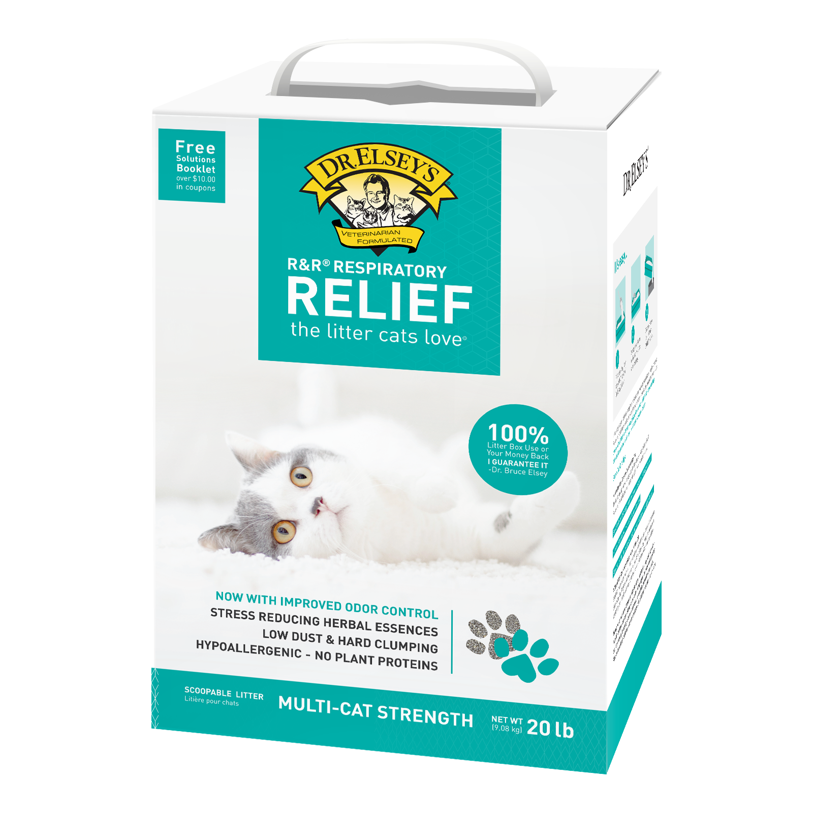 Dr. Elsey's Precious Cat Respiratory Relief Silica Crystal Cat Litter