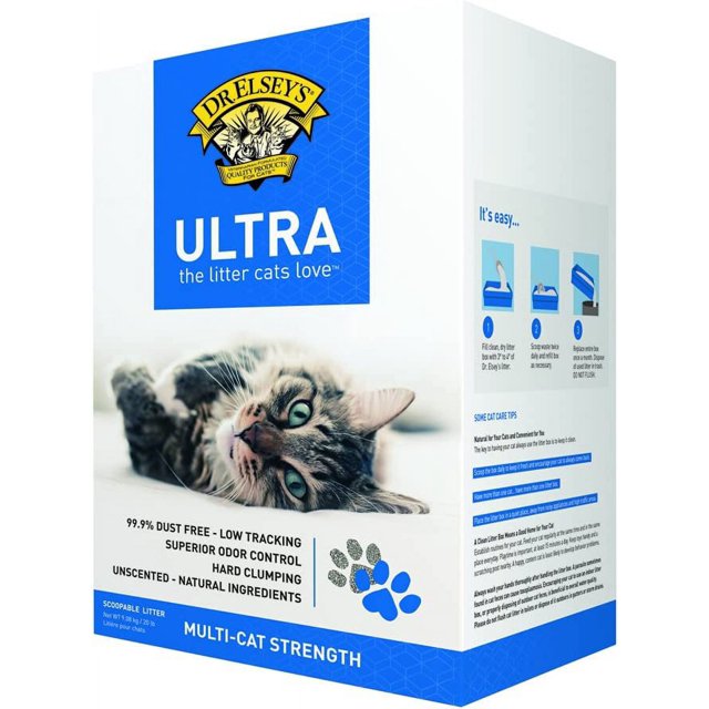Dr. Elsey's Precious Cat Ultra Premium Cat Litter, 20Pound