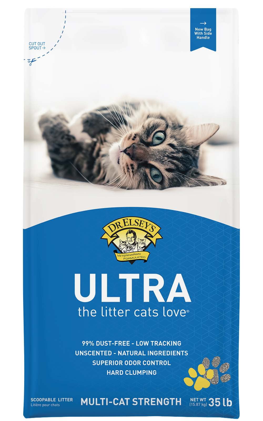 Dr. Elsey s Ultra Unscented Cat Litter 35 lb