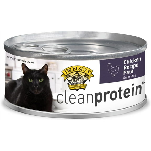 Dr. Elsey's® cleanprotein® Chicken Flavor Wet Cat Food 5.3 oz.can (24 pack case)