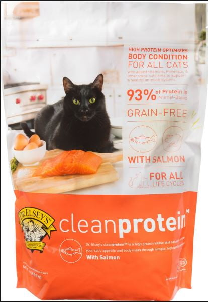 Dr. Elsey's cleanprotein Dry Cat Food Salmon 2.0lb - Walmart.com