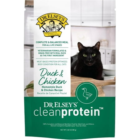 Dr. Elsey's® cleanprotein® Duck & Chicken Flavor All-Meat 2.82 oz Pouch (12 pack case)