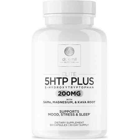 DR. EMIL NUTRITION Elite 5-HTP Plus, 60 Count, 30 Servings