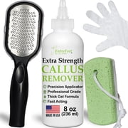 Dr. Entres Callus Remover for Feet Callus Remover Gel, Foot Callus Remover, Pedicure Kit Tools Supplies, Spa Kit, Dead Skin Scrubber, EntreFeet