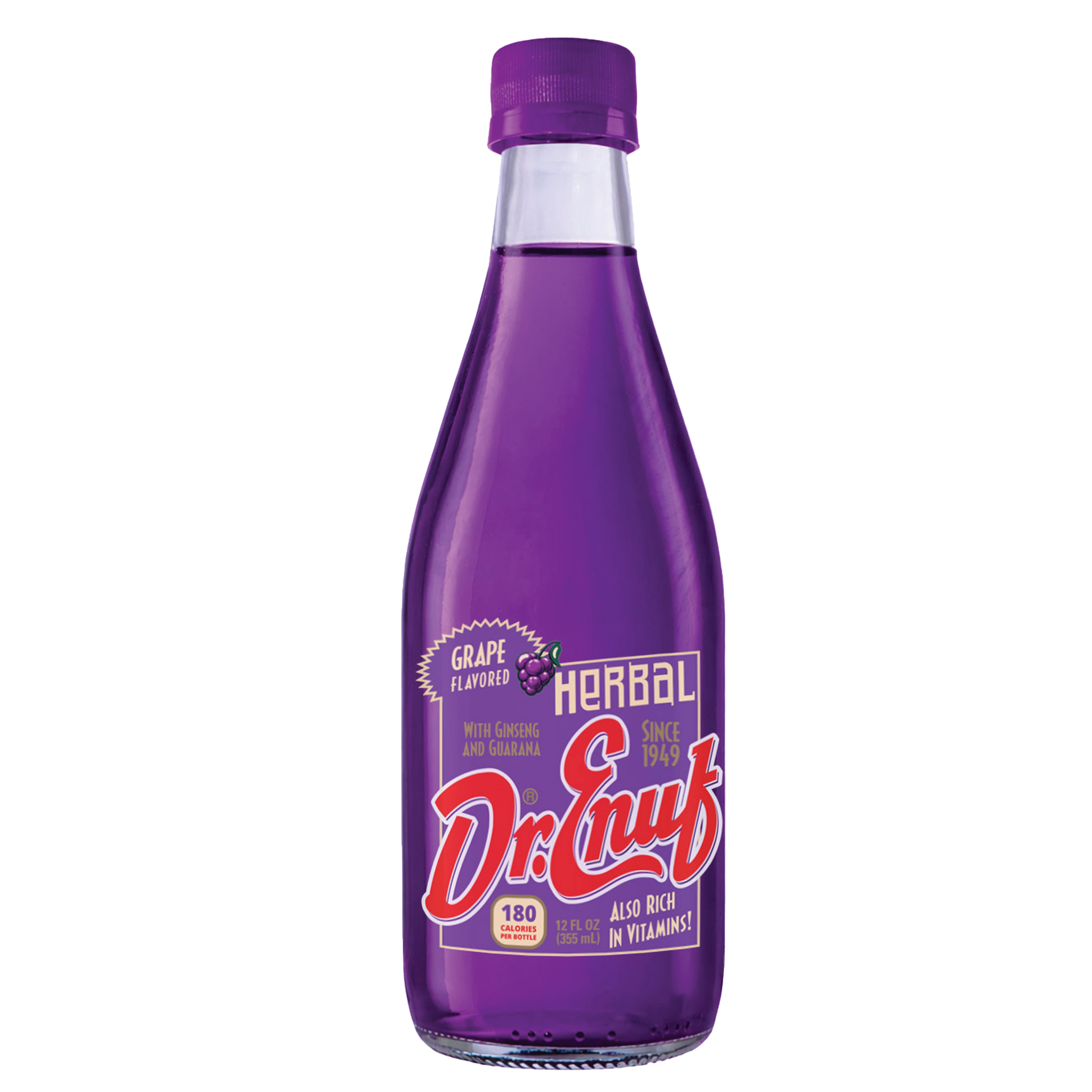 Dr. Enuf Herbal Grape 12oz