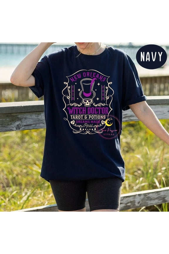 Dr. Facilier Shirt, New Orleans Witch Doctor Dr. Facilier Villain T-shirt, T-shirt, T-shirt E2814, F2901
