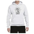 thumbnail image 1 of Dr Fauci Is My HomeBoy 2020 Fauci Gang | Mens Pop Culture Hooded Sweatshirt Graphic Hoodie, White, Large, 1 of 3