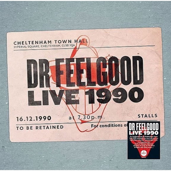 Dr Feelgood: Live 1990 At Cheltenham Town Hall (Vinyl)