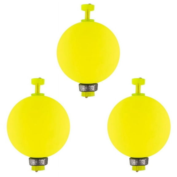 Dr.Fish 10 Pack Weighted Fishing Bobbers Snap-on Spring Floats EVA Foam Push Button Clip on Line Floats Fly Fishing Trout Bass Crappie Catfish 1.18 Inch