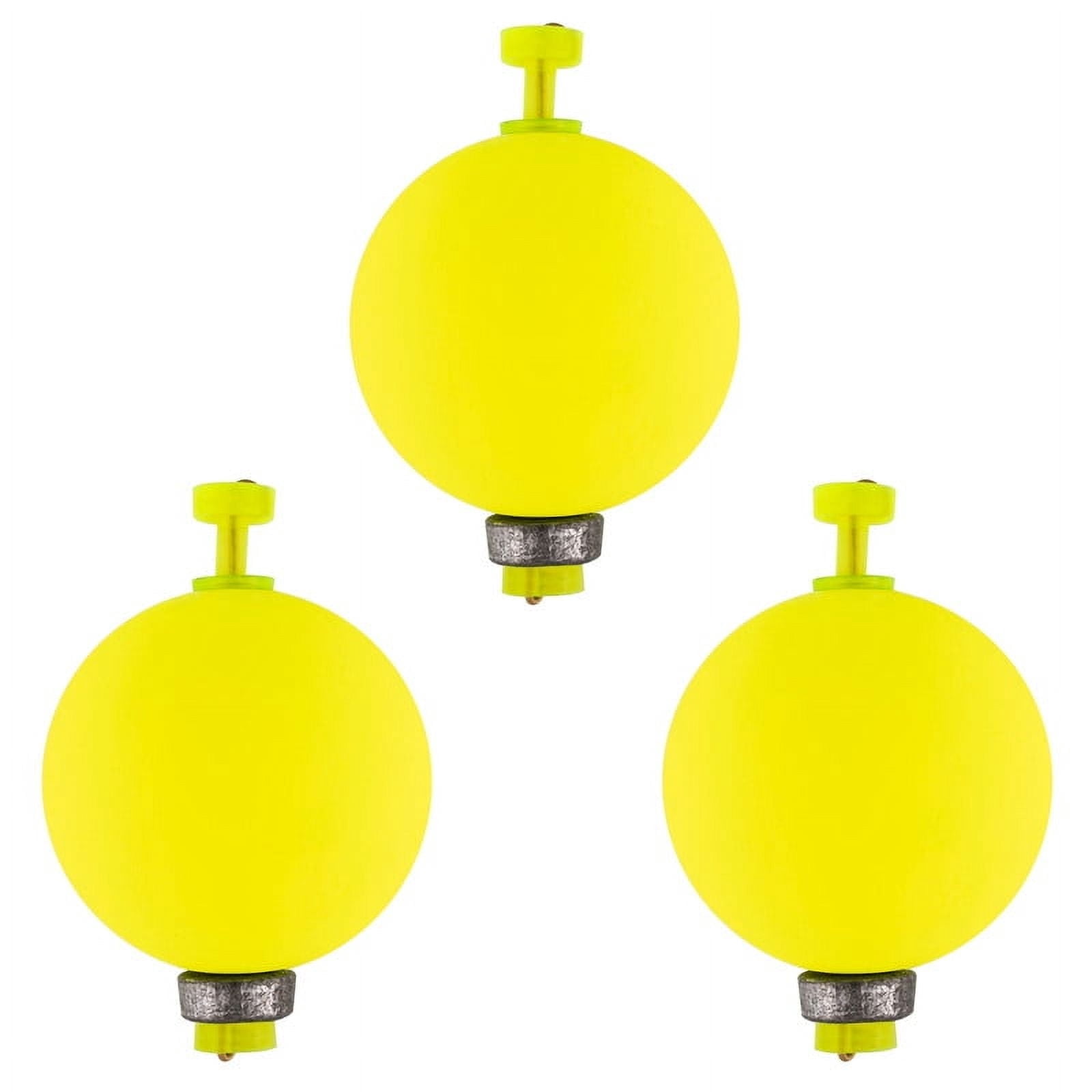 Weighted Spring Clips Dr.Fish 10 Pack Weighted Fishing Bobbers Snap-on Spring Floats EVA Foam ...