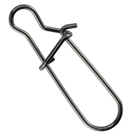 Dr.Fish 200 Pack Fishing Duo-Lock Snaps 55lb size 2 Stainless Steel Freshwater Saltwater Fishing Tackle Solid Wires Quick Change Safe Lock