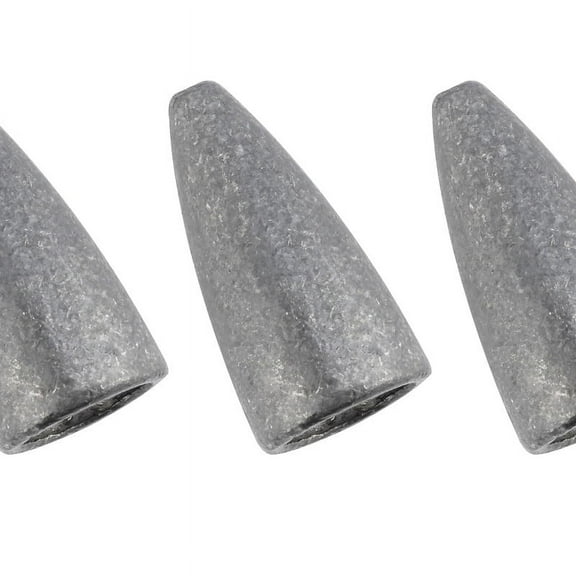 Dr.Fish 50 Pack Bullet Fishing Sinker Weight Worm Weights Lead Sinker for Bass Fishing, Texas Rigs