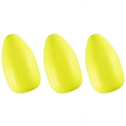 Dr.Fish 60 Pack Oval Foam Floats Trout Floats Fishing Rig Floats Fishing Bobbers Fly Fishing Strike Indicator Pompano Walleye Catfish Crawler Harness Bead Stopper Sinker Stops