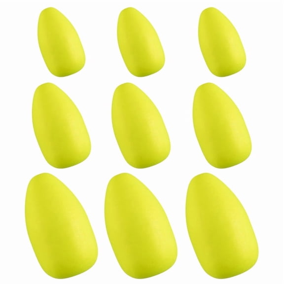 Dr.Fish 60pcs Fishing Floats Foam Strike Indicator Pompano Rig Walleye Trout Catfish